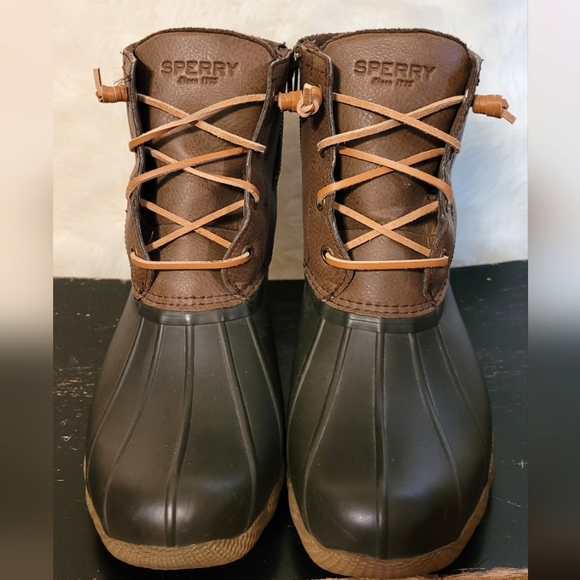 Sperry Salt Water Duck Boots Size 7 - Picture 2 of 7